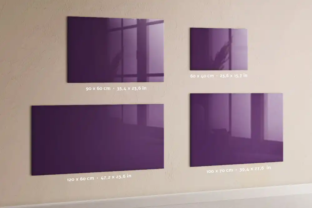 Tableau magnétique à dessiner violet