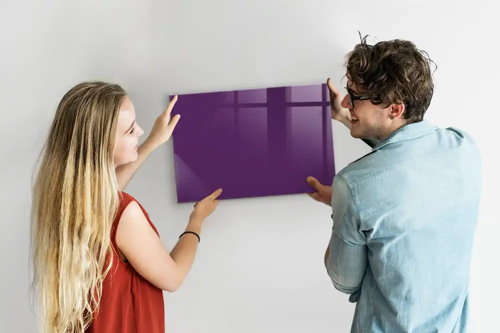 Tableau magnétique à dessiner violet