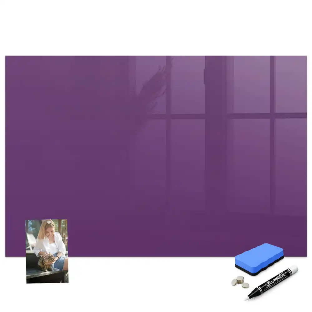 Tableau magnétique à dessiner violet