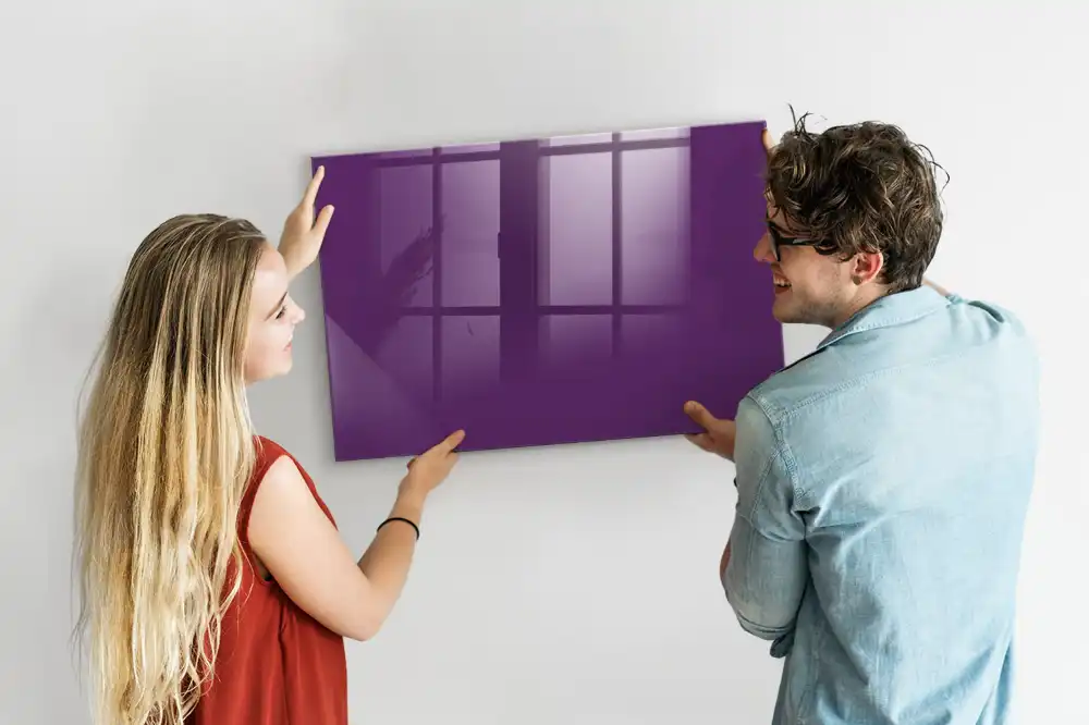 Tableau magnétique à dessiner violet