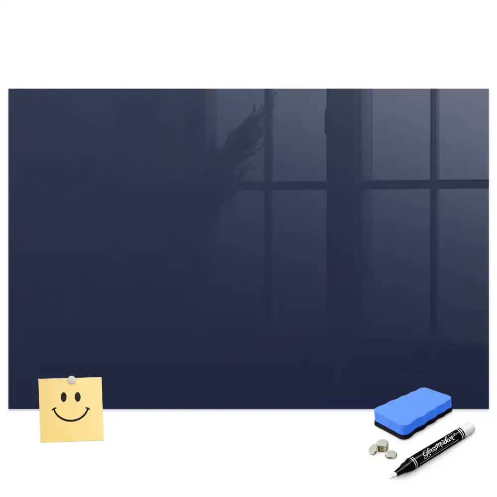 Tableau magnétique avec feutre bleu marine foncé