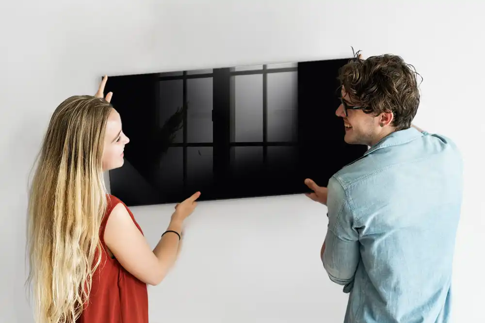 Tableau magnétique à dessiner noir