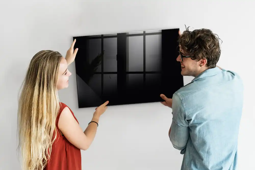Tableau magnétique à dessiner noir