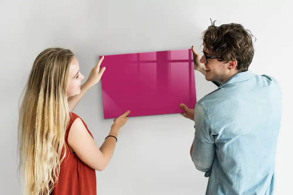 Tableau magnétique pour dessin rose intense