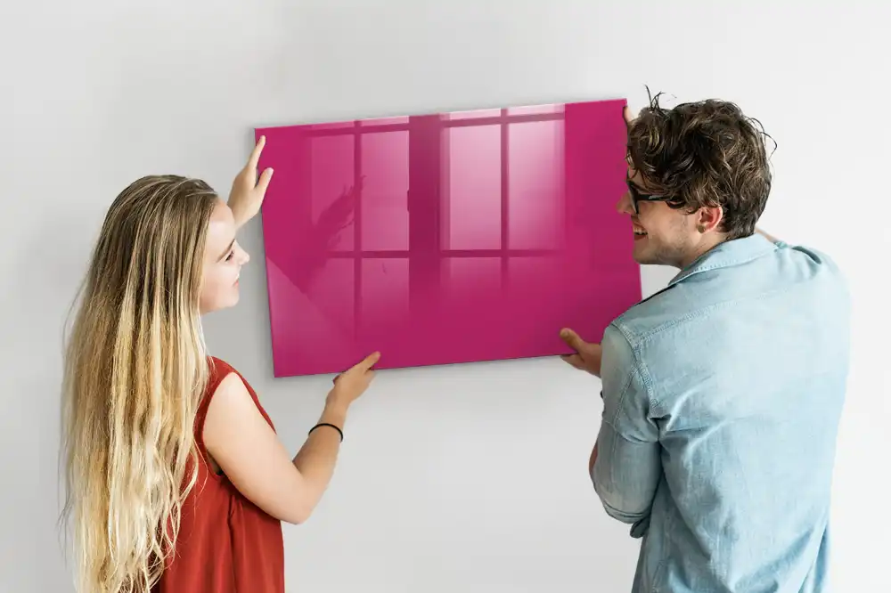 Tableau magnétique pour dessin rose intense