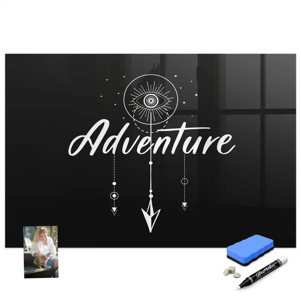 Tableau magnétique de voyage avec feutre