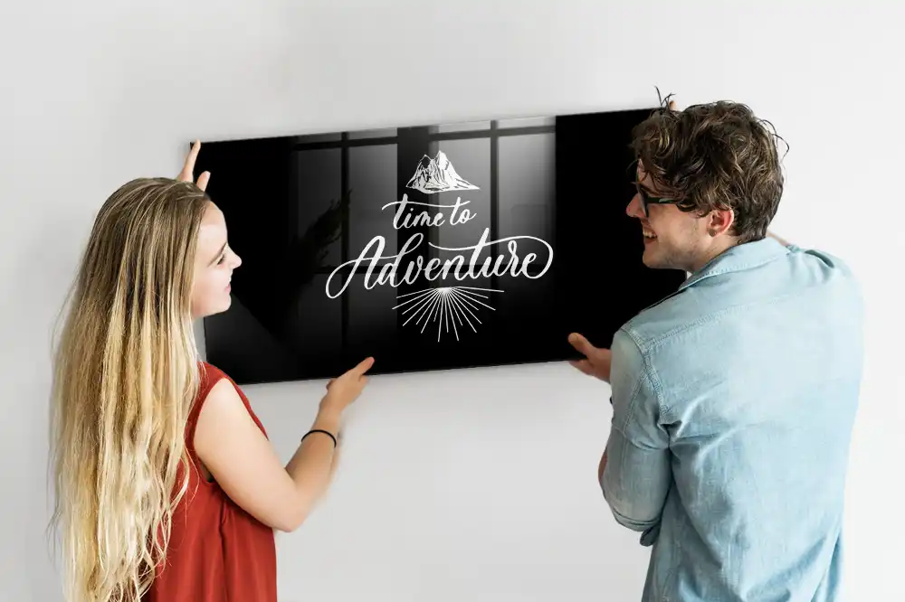 Tableau blanc magnétique effaçable à sec exploration
