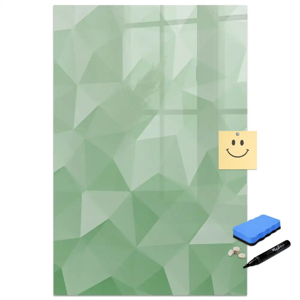 Tableau magnétique pour figures géométriques triangulaires