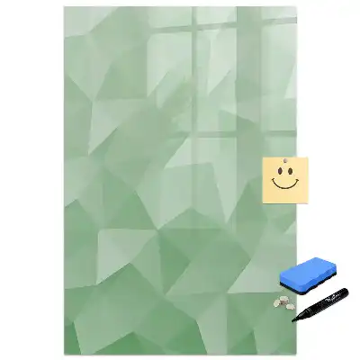 Tableau magnétique pour figures géométriques triangulaires