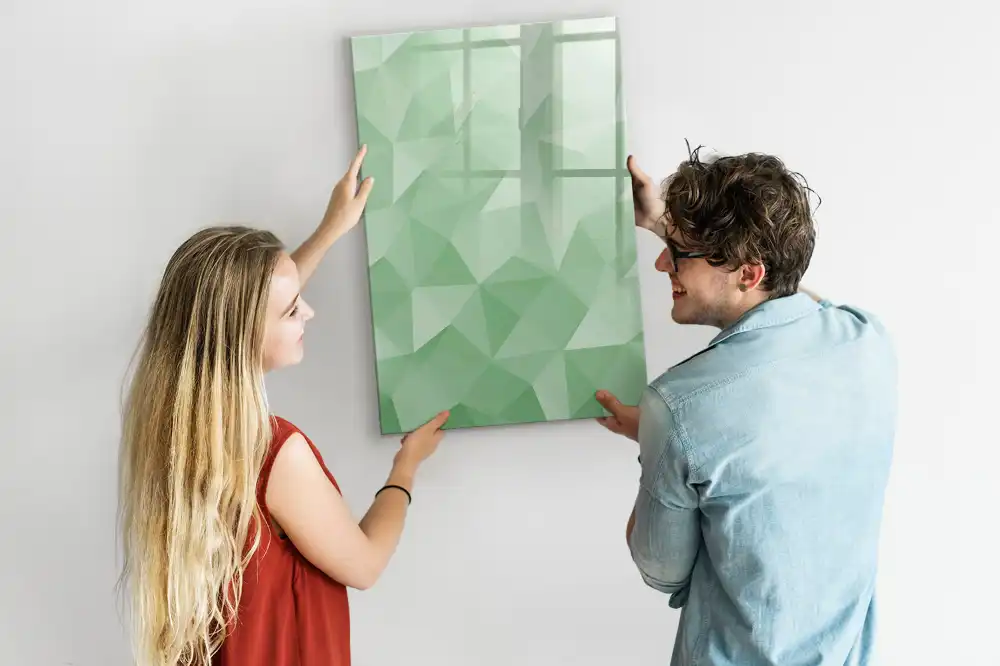Tableau magnétique pour figures géométriques triangulaires