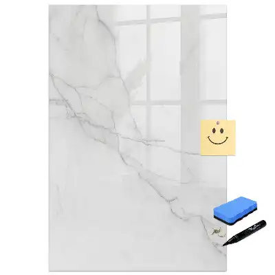 Tableau magnétique effaçable à motif marbre
