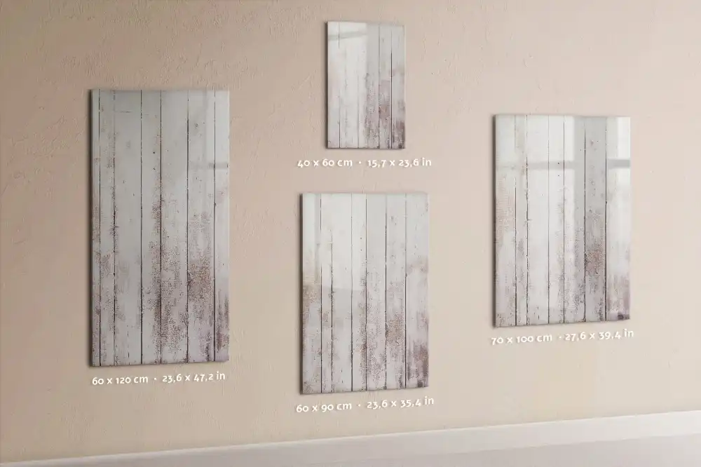 Tableau magnétique avec surface en bois naturel