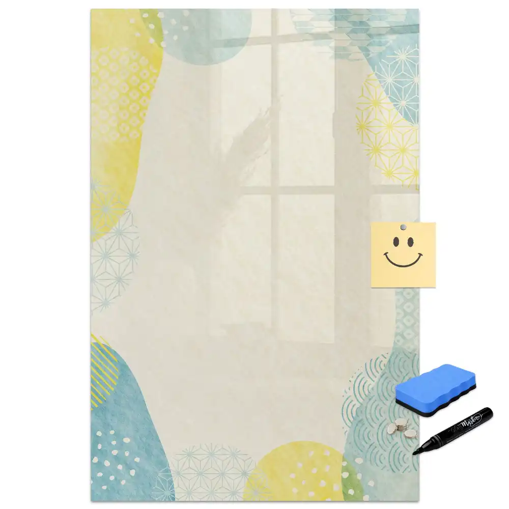 Tableau magnétique décoratif avec feutre