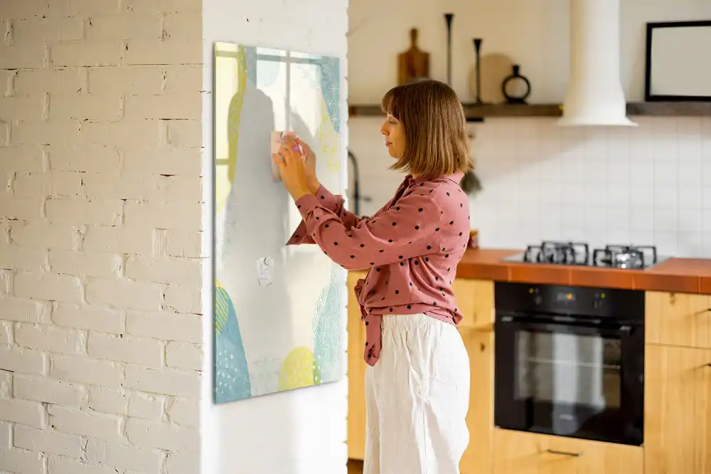 Tableau magnétique décoratif avec feutre