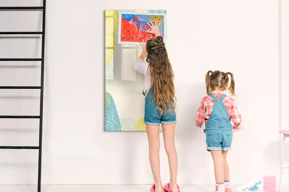 Tableau magnétique décoratif avec feutre