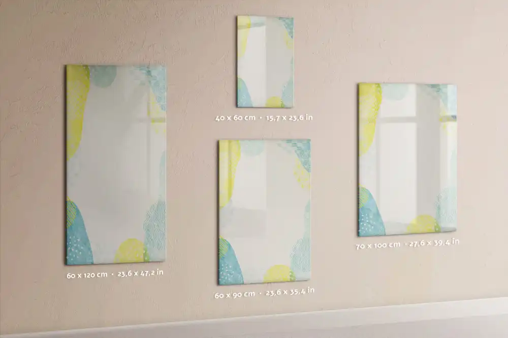 Tableau magnétique décoratif avec feutre