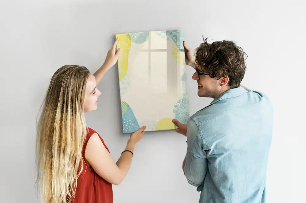 Tableau magnétique décoratif avec feutre