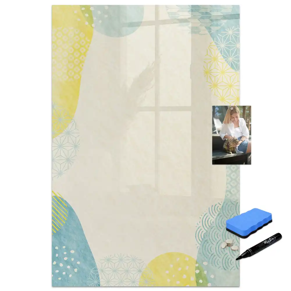 Tableau magnétique décoratif avec feutre