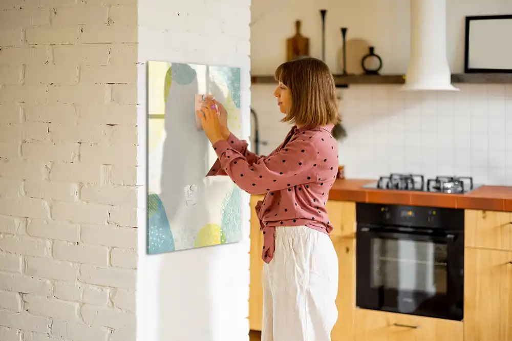 Tableau magnétique décoratif avec feutre