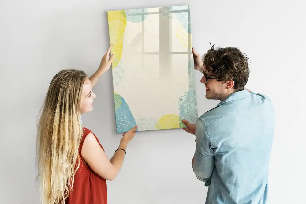 Tableau magnétique décoratif avec feutre