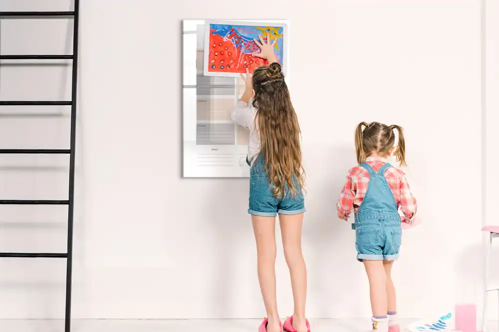 Tableau magnétique pour le planning hebdomadaire