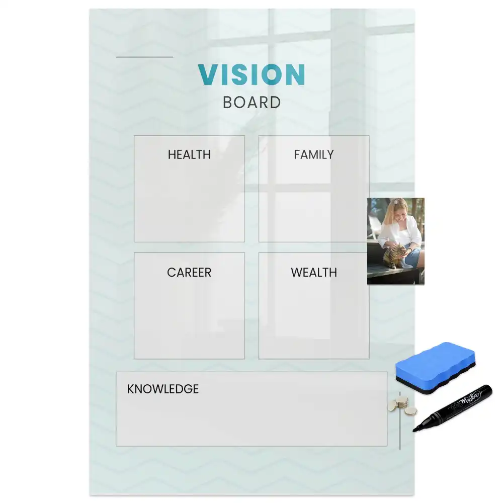 Tableau magnétique pour le suivi de journal de santé