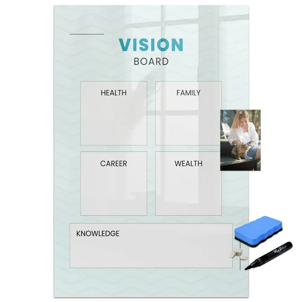 Tableau magnétique pour le suivi de journal de santé