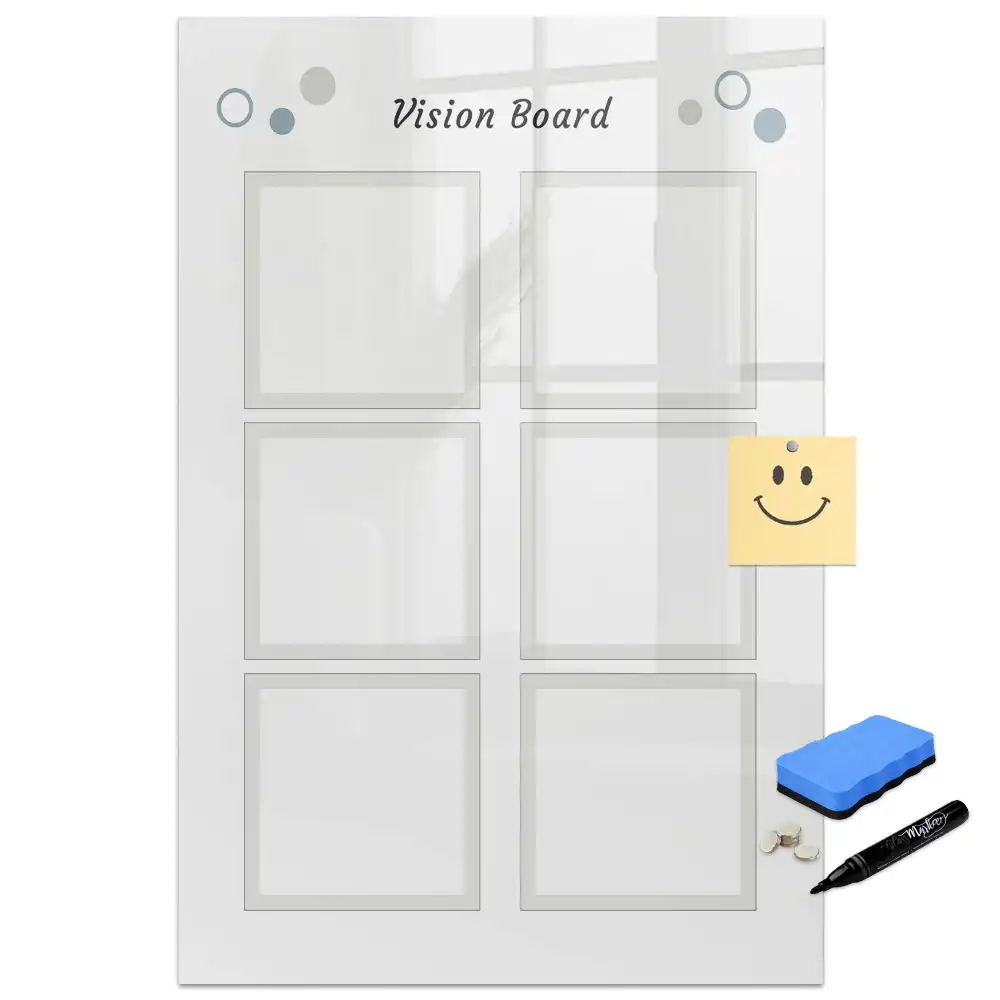 Tableau magnétique pour dessin et pense-bête