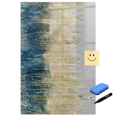 Tableau magnétique décoratif avec feutre