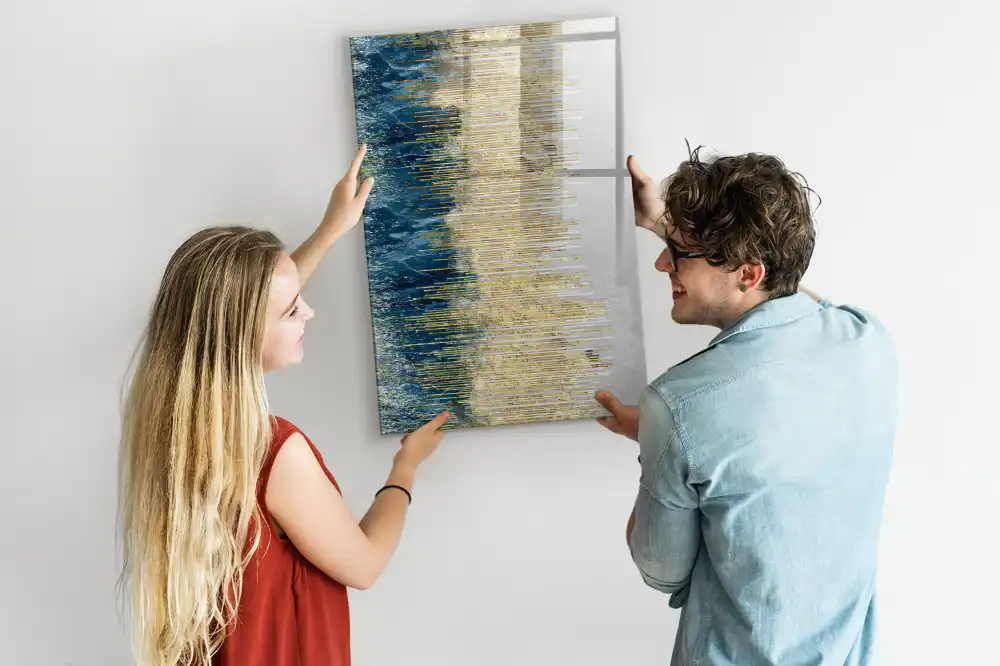 Tableau magnétique décoratif avec feutre