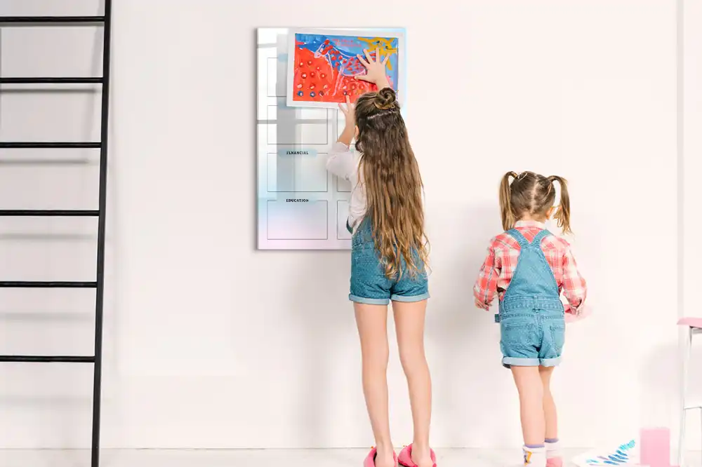 Tableau magnétique pour vision board