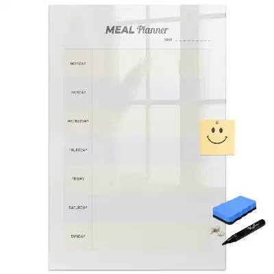 Tableau magnétique pour menu et organisation