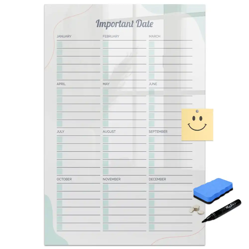 Tableau blanc magnétique effaçable à sec pour organisation d'événements