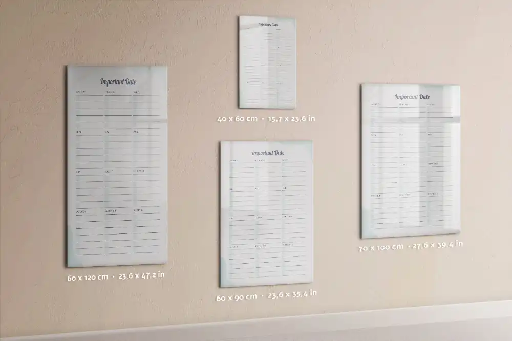 Tableau blanc magnétique effaçable à sec pour organisation d'événements