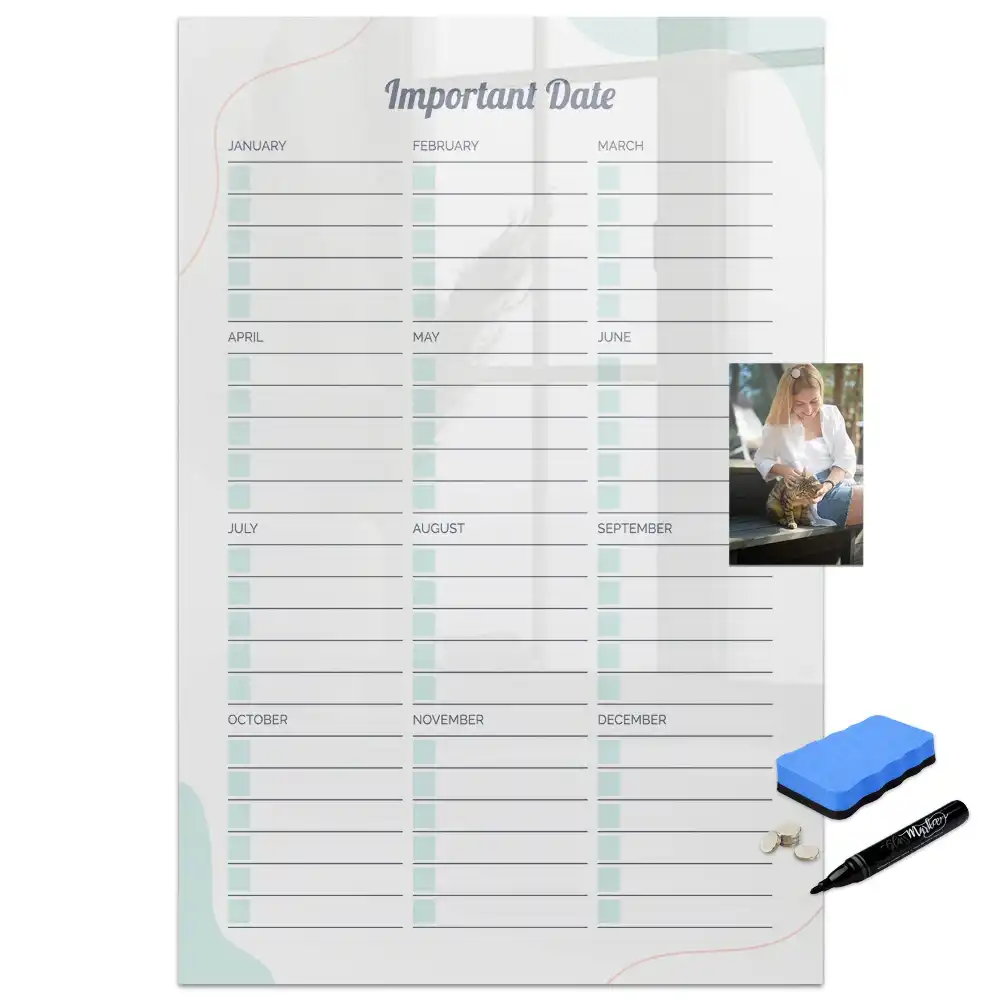 Tableau blanc magnétique effaçable à sec pour organisation d'événements