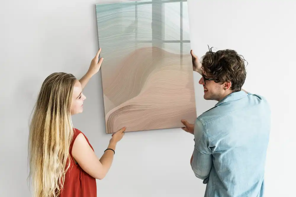 Tableau magnétique pour écriture avec pellicule effaçable à sec