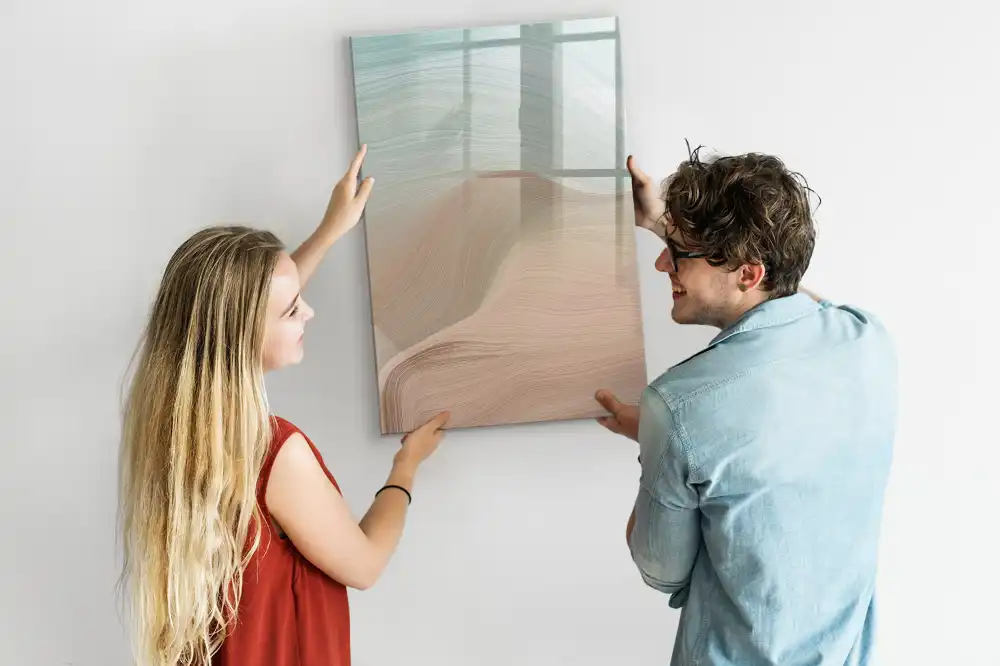 Tableau magnétique pour écriture avec pellicule effaçable à sec