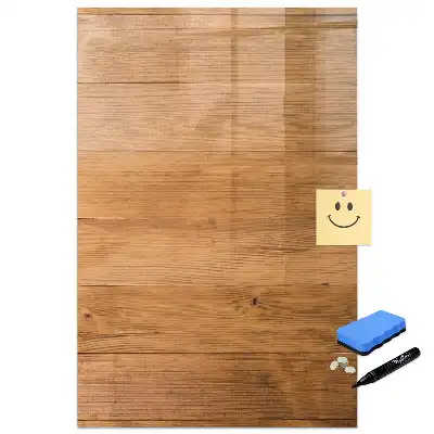 Tableau magnétique pour dessin avec cadre en bois mural