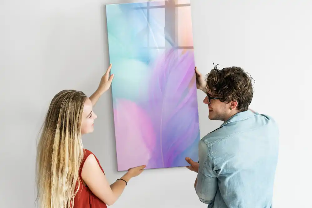 Tableau magnétique avec feutres aux teintes pastel