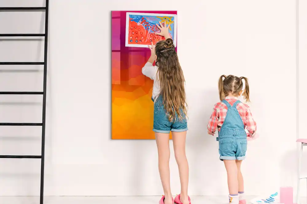 Tableau magnétique de dessin dégradé matin