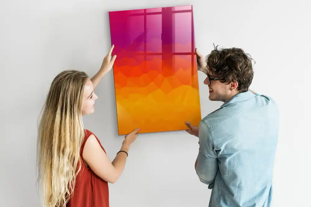 Tableau magnétique de dessin dégradé matin