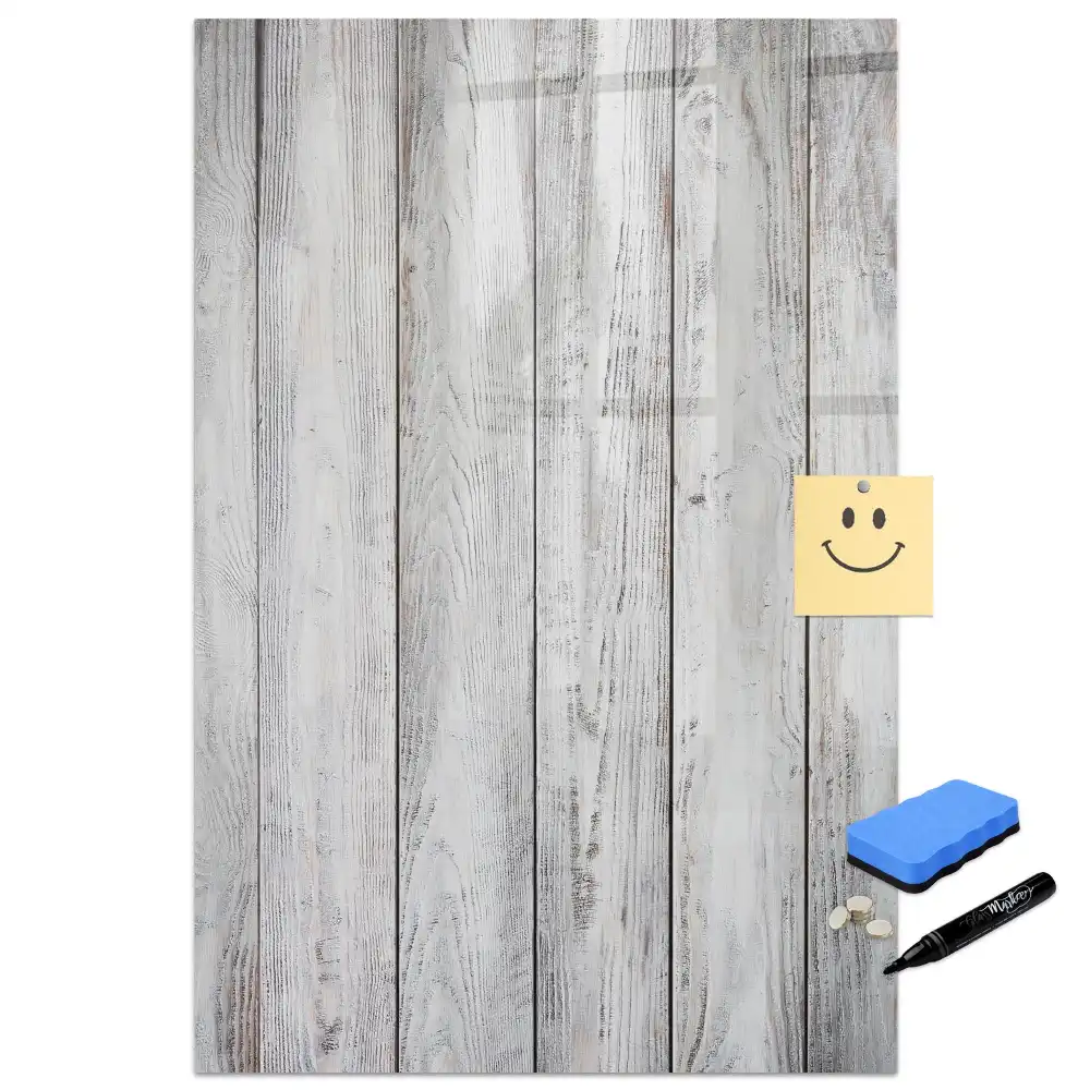 Tableau magnétique pour écriture sur planches peintes