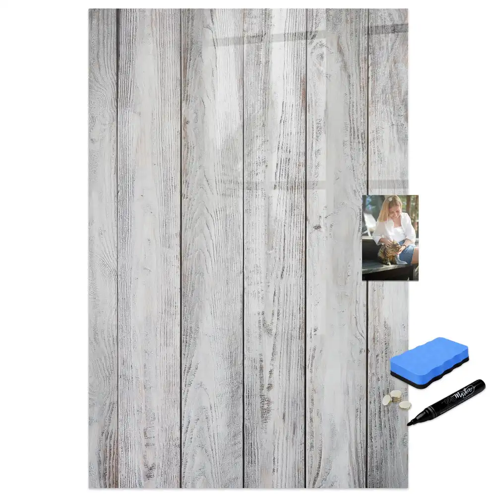 Tableau magnétique pour écriture sur planches peintes