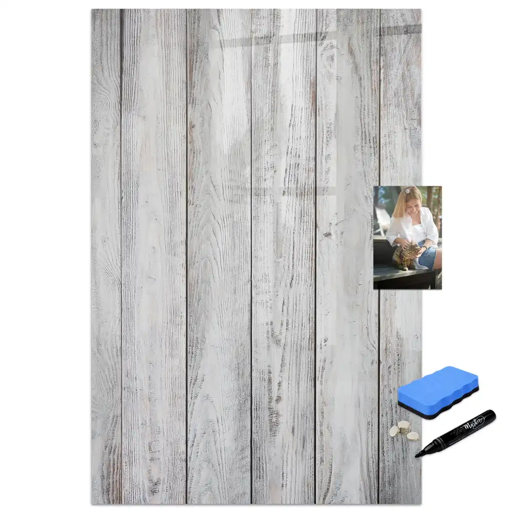 Tableau magnétique pour écriture sur planches peintes