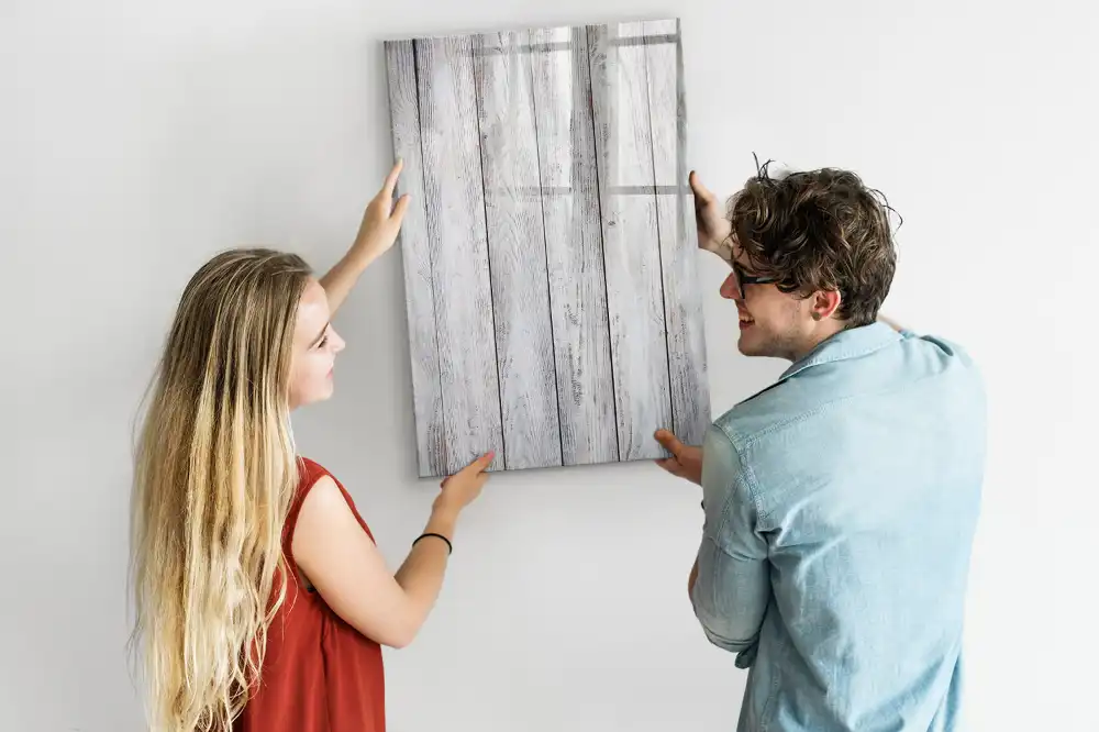 Tableau magnétique pour écriture sur planches peintes
