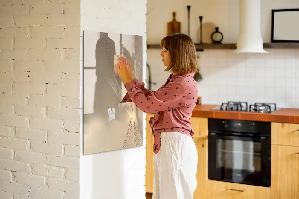 Tableau magnétique effaçable à LED