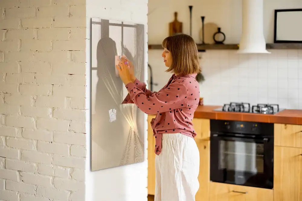 Tableau magnétique effaçable à LED