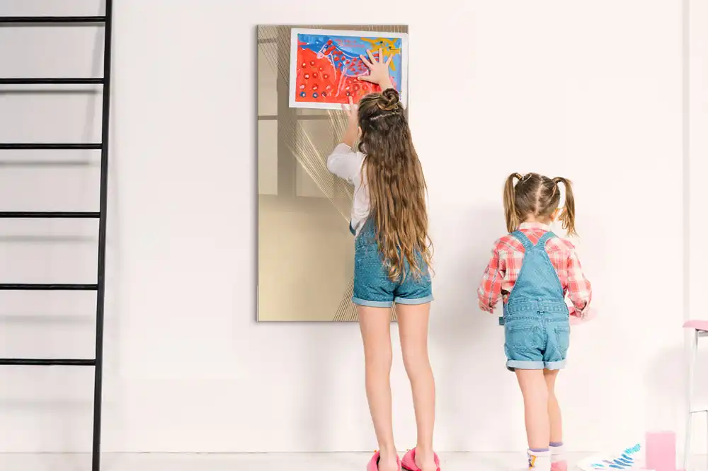 Tableau magnétique effaçable à LED