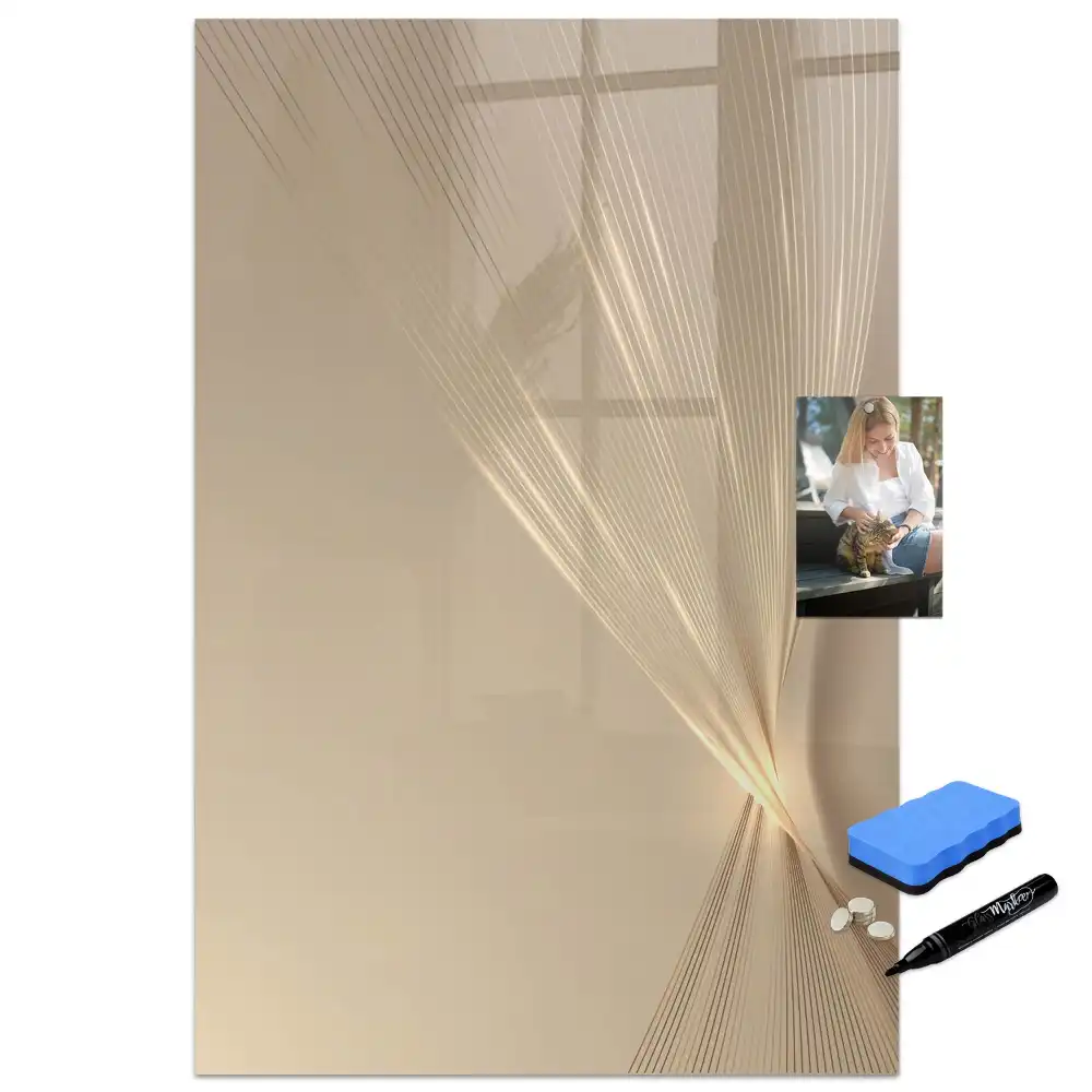 Tableau magnétique effaçable à LED