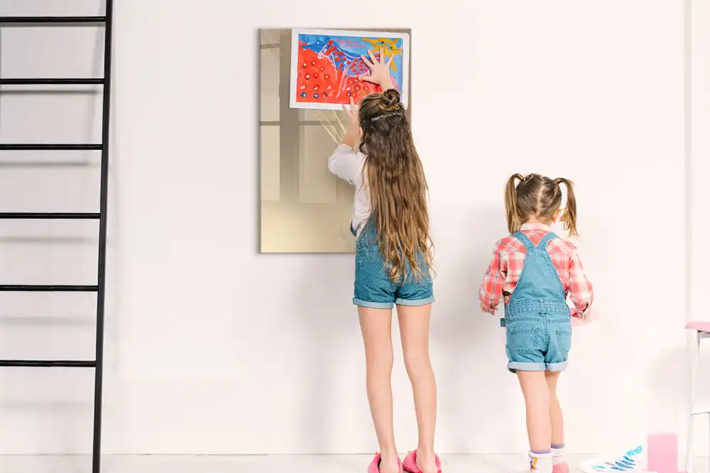 Tableau magnétique effaçable à LED